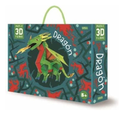 Libro Dragon 3d Niãos Con Maqueta Edic Ilustrada - G. Pe...