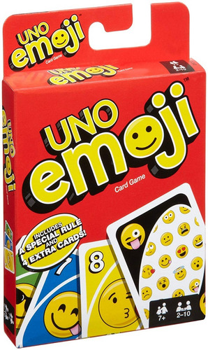 Uno Edición Emoji Juego De Cartas Completamente Nuevo