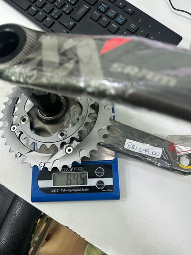 Pedivela Sram Xx Bb30 (39-26) 175mm Carbono (x0/xtr/xt/slx) Cor Cinza-escuro