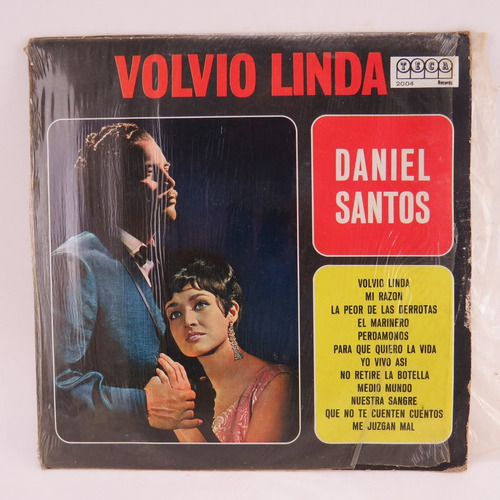 D3423 Daniel Santos -- Volvio Linda Lp