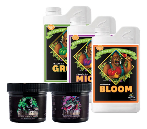 Kit Completo Auto  Cultivo Advanced Nutrients 1l + Aditivos 