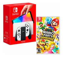 Comprar Consola Nintendo Switch Oled Blanco + Mario Party Jamboree