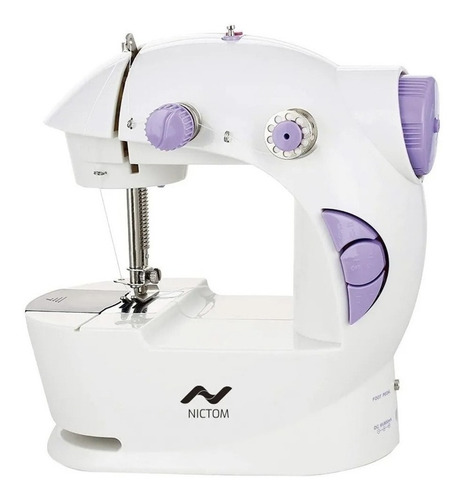 Imagen 1 de 6 de Máquina De Coser Nictom Mc01 Recta Portable