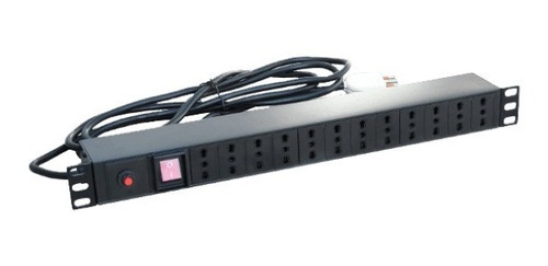 Zapatilla Eléctrica 19   Pdu 12 Posiciones Enchufe 10a 220v