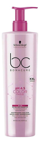 Schwarzkopf Pro Bc Ph 4.5 Color Fre Rich Shampoo 500 Ml
