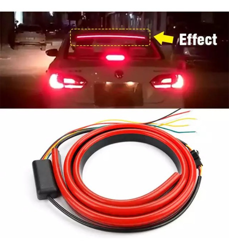 Tira Led Flexible  Freno Multifuncional Direccional Auto Suv