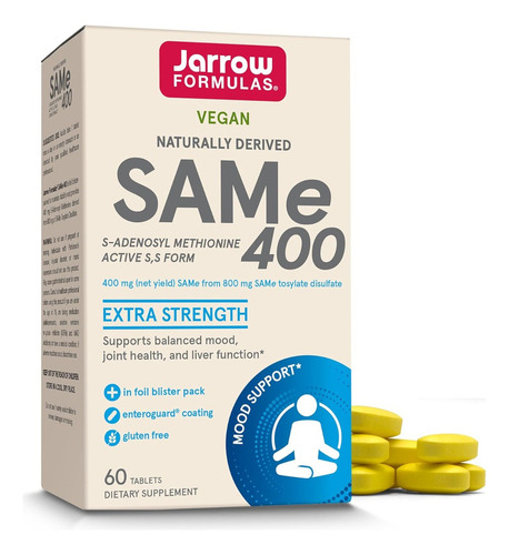 Same 400 Jarrow Formulas 60 Tabletas