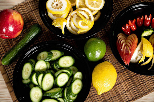 Contenedor De Preparación De Comidas Reutilizable Con Tapas