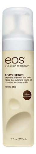 Eos Shave Cream - Ultra Hidratante, Vainilla, 207ml.
