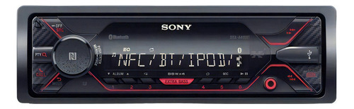 Autoestéreo Medios Digitales Sony Dsx-a410bt Bluetooth iPod Color Negro