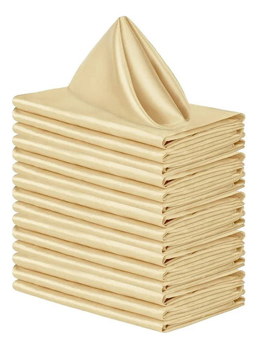 Servilletas Para Bodas, Servilletas De Mesa Doradas