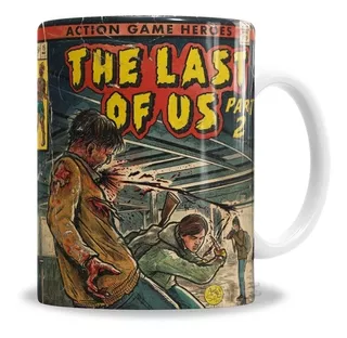 Taza De Cerámica The Last Of Us Cómic - En Caja