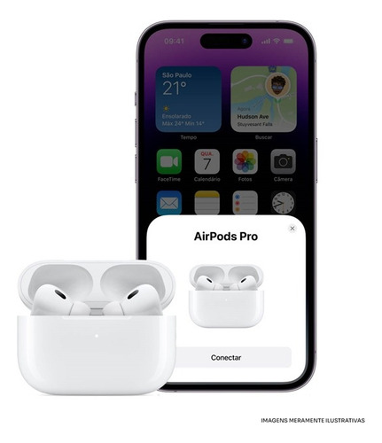 Fone De Ouvido Bluetooth AiPod Pro Sem Fio Bluetooth Premium