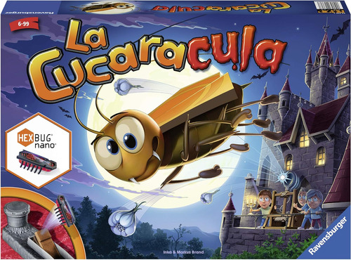 Ravensburger 22336 La Cucaracula, Juego De Mesa, 2-4 Jugador