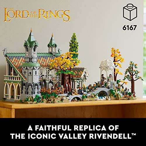 Lego Icons El Señor De Los Anillos: Edificio Rivendell 10316