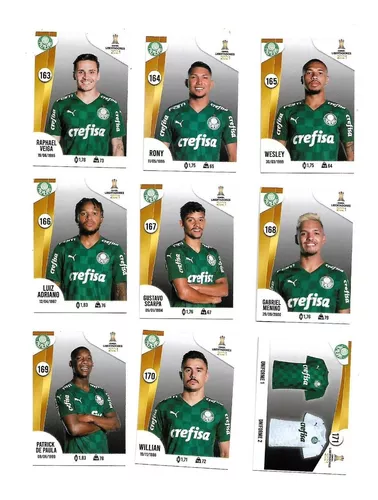 ÁLBUM DA LIBERTADORES COMPLETO - JÁ TEM A FIGURINHA DO CAMPEÃO PALMEIRAS 