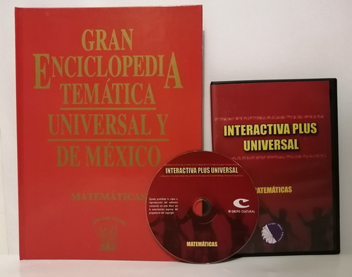 Matemáticas Enciclopedia Interactiva  Impresa Y Con Cd Rom 