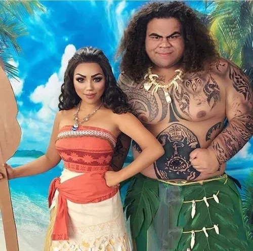 Roupa Infantil Adulta Feminina Moana Cosplay Vaiana