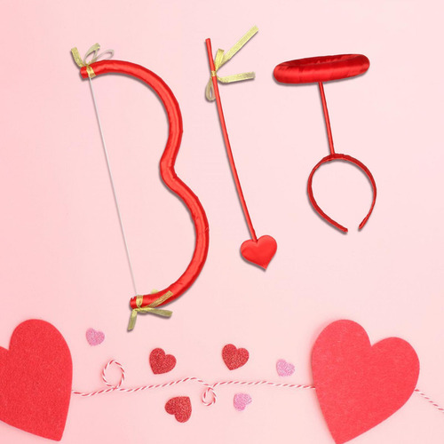 Cupido Arco Y Flechas Mini Arco Cupido Con Diadema Espumas