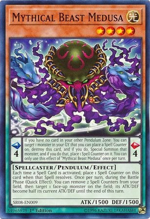 Yugioh! Mythical Beast Medusa - Sr08-en009