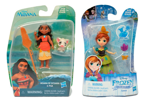 9 Pack Figuras Disney Little Princess Kingdom De Colección