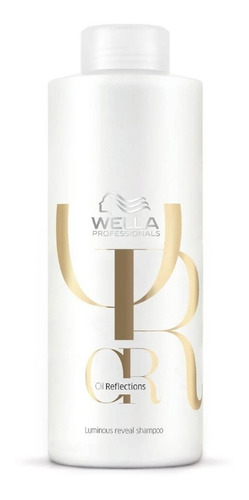 Shampo Oil Reflection Wella 1000ml Luminosidad Instantánea