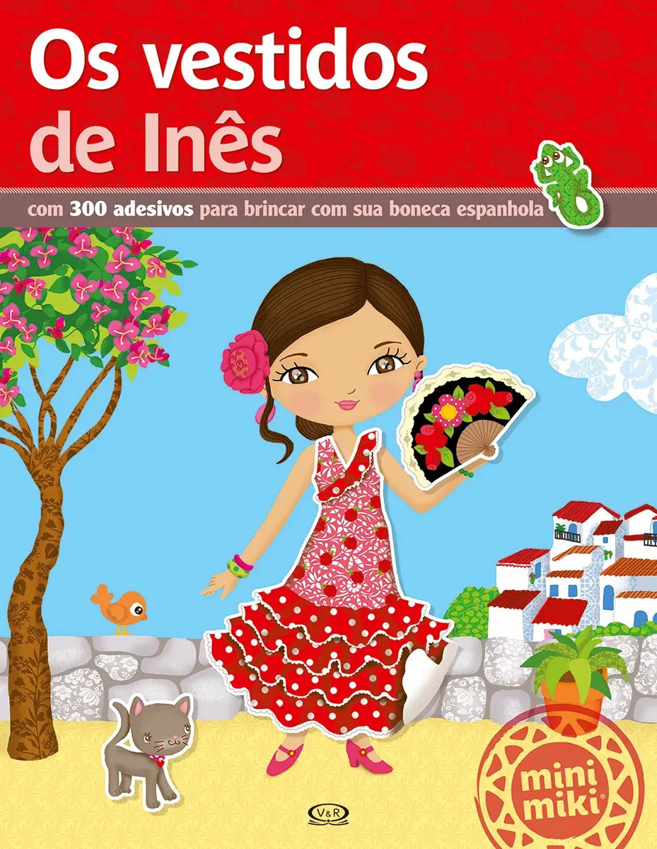 Os vestidos de Inês - Minimiki - VR Editora - Capa Mole