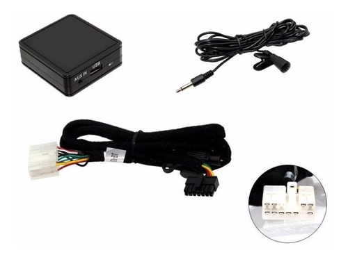 Entrad Adaptador Usb Bluetooth Stereo Hilux Corolla Atybt001