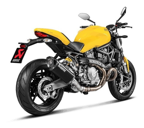 Imagen 3 de 5 de Escape Akrapovic S-d12so8-rtbl Moto Ducati Monster 821