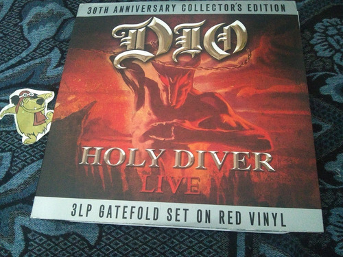 Dio-holy Diver Live 30th Anniver(vinilo)triple,color,2013 Eu