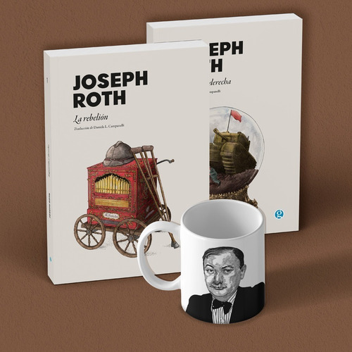 Libro La Rebelion Izquierda Derecha + Taza Joseph Roth Godot