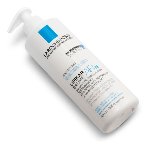 Imagen 2 de 3 de Crema Hidratante Lipikar Piel Seca 400ml Normal