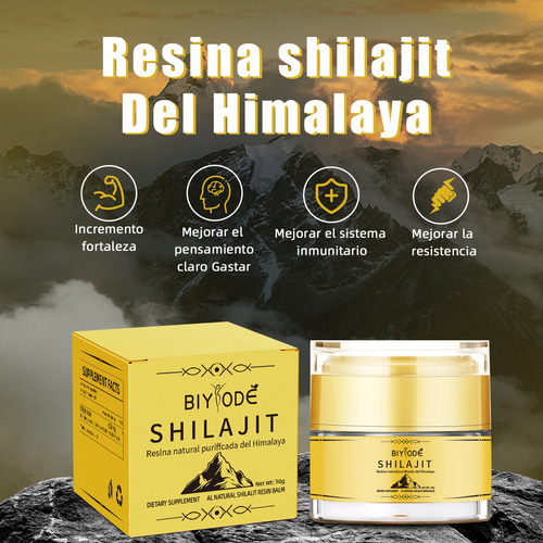 Kit 2 Suplemento Himalayan Gold Grade Shilajit de 50g Biyode