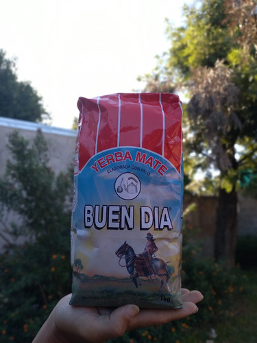 Yerba Mate Buen Día X 9 Unidades De 1 Kg