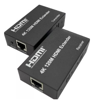 Extensor Hdmi Activo 120 Metros Tx Rx Rj45