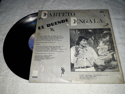 Disco Vinilo D Cuarteto Bengala Duende Formatovinilo (Usado)
