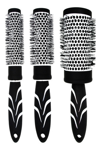 Diswald & Co Kit X3 Cepillos Térmicos Brushing Peluquería 