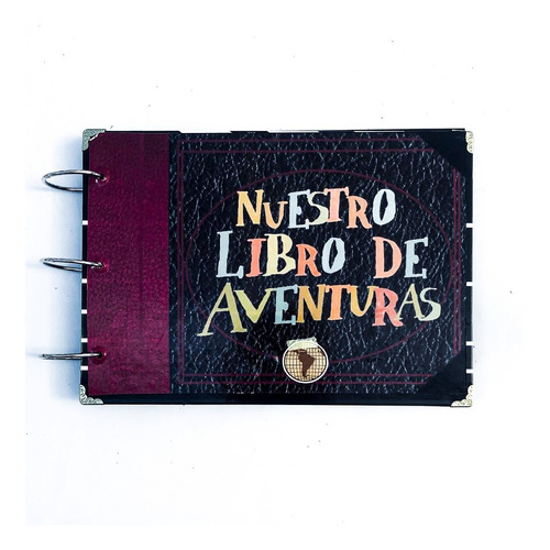 Album De Up, Mi Libro De Aventuras ( 100 Hojas Negras)