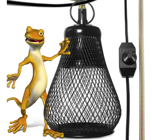 Pantalla Anti Escaldaduras Para Lámpara De Calor Para Repti