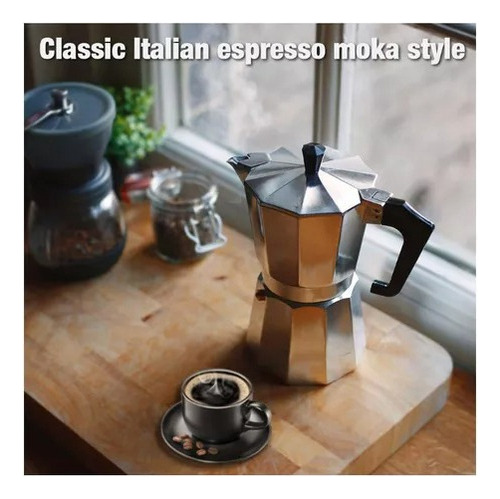 Mini Cafetera Italiana De Acero Inoxidable Tetera Para Café