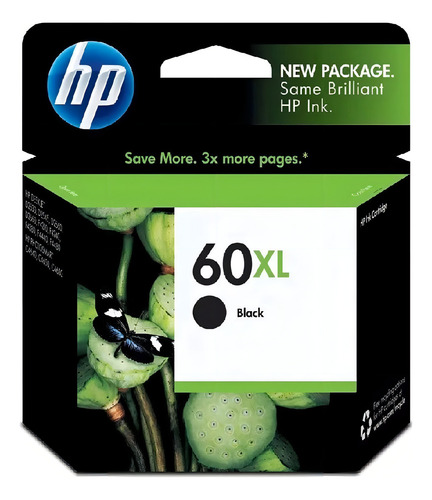 Cartucho de tinta HP CC641WL cor preta