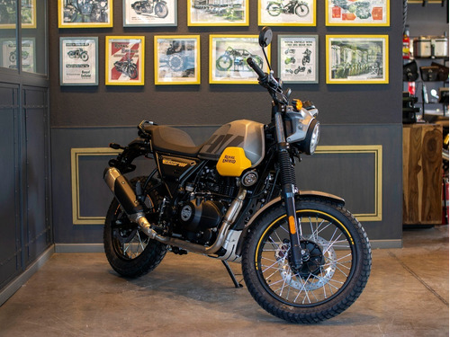 Imagen 24 de 25 de Royal Enfield Scram 411 Graphite Yellow Entrega Inmediata