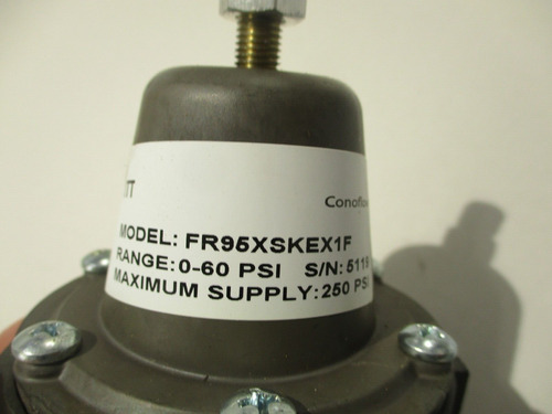 New Itt Conoflow Fr95xskex1f Air Filter Regulator 1/4 Ccg