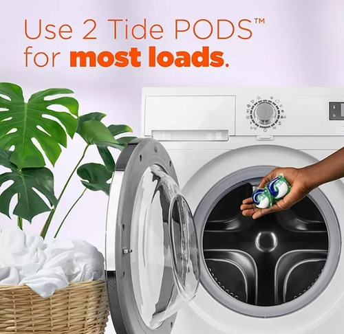 Tide Pods Detergente Para Ropa Pacs, Spring Meadow, 156 Ct