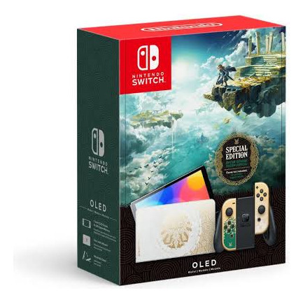 Nintendo Switch Oled Japonés Zelda Tears Of The Kingdom (Usado)