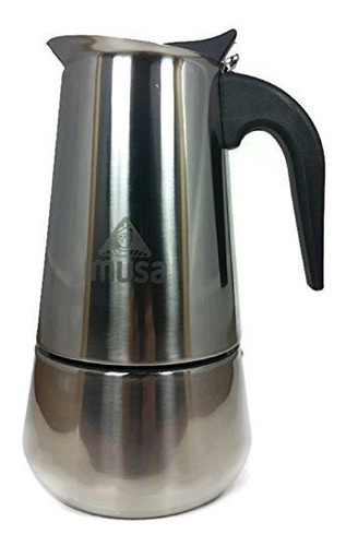 Cafetera Espresso Imusa De Acero Inoxidable (2 Tazas)