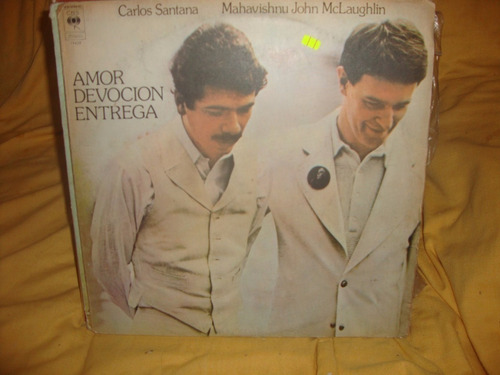 Vinilo Carlos Santana Mahavishnu John Mclaughlin Amor Si1