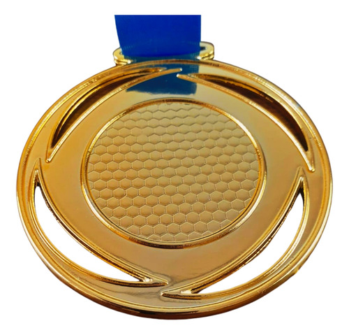Medalha De Ouro Prata Ou Bronze Honra Ao Merito C/fita 70mm