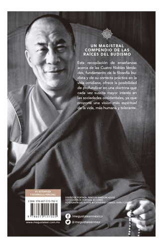 Libro las cuatro Nobles Verdades de Dalai Lama editorial Debolsillo