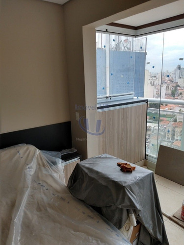 Imagem 9 de 15 de Studio Mobiliado, 1 Vaga E Deposito, A 350 M Pq Aclimacao. Para Locacao. - L-917